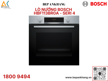 Lò nướng âm tủ Bosch HBF113BR0A - Nhập Khẩu Châu Âu